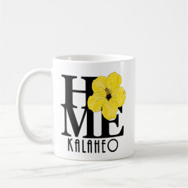 ZUHAUSE Kalaheo Gelber Hibiskus 11oz Kaffeetasse