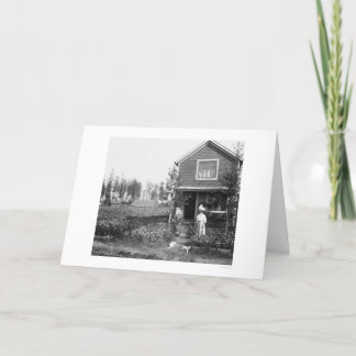 Zuhause-Katzen Fairbanks Alaska 1916 Karte