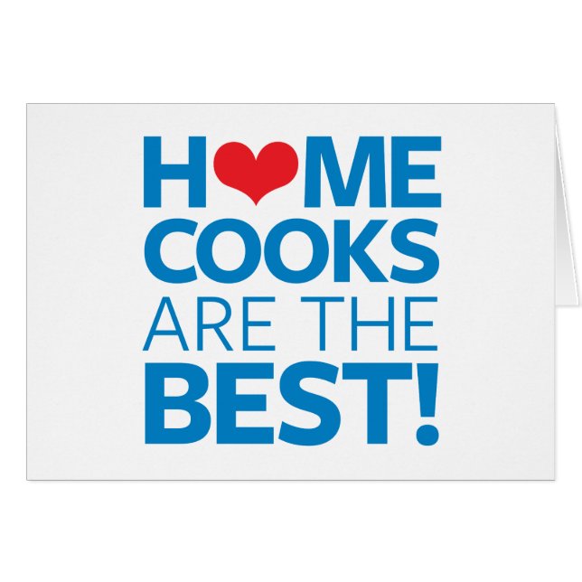 Zuhause-Köche sind das Beste (Vorderseite (Horizontal))
