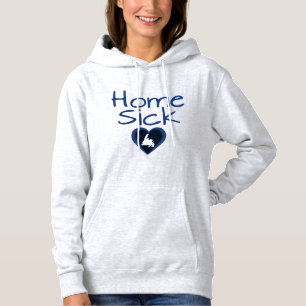 Zuhause-Kranker Hoodie