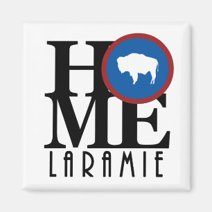 ZUHAUSE Laramie Wyoming Magnet