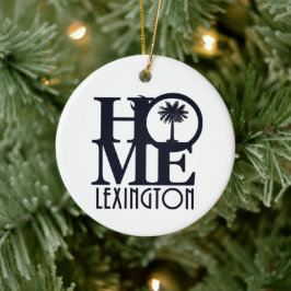 ZUHAUSE Lexington SC Keramik Ornament