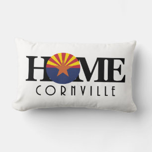 ZUHAUSE/LIEBE 2-seitige Kissen Cornville Arizona