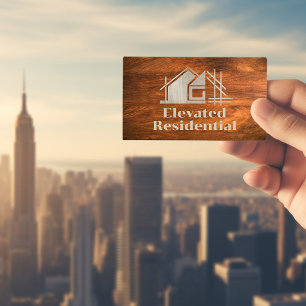 Zuhause-Logo für Holzkörner Visitenkarte