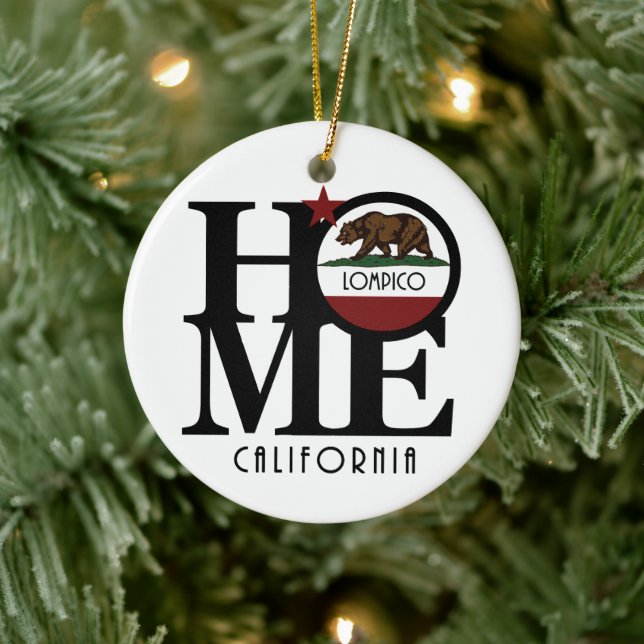 ZUHAUSE Lompico California Keramik Ornament (Baum)