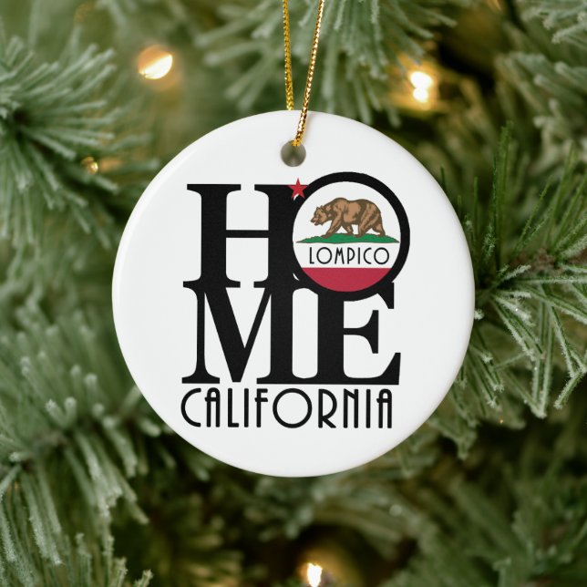 ZUHAUSE Lompico California Keramik Ornament (Baum)