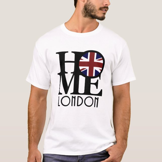 ZUHAUSE London England T-Shirt (Vorderseite)