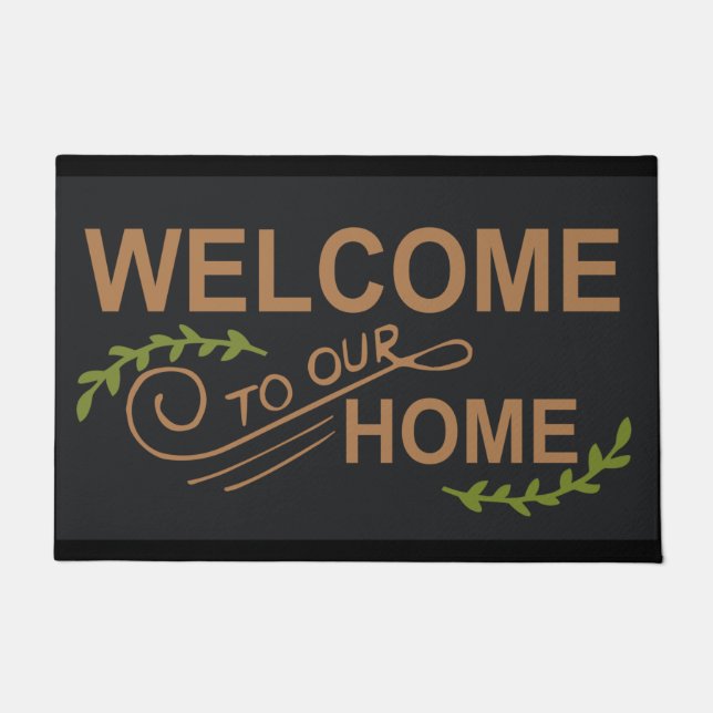 Zuhause Lover Doormat, Hausdekoration Begrüßungsma Fußmatte (Vorderseite)
