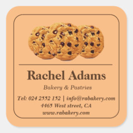 Zuhause Made Cookie Label Aufkleber