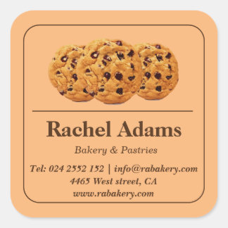 Zuhause Made Cookie Label Aufkleber