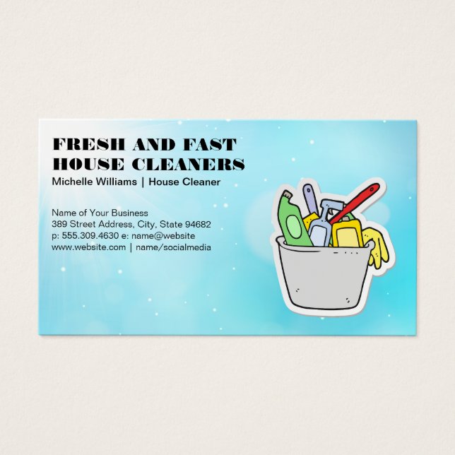 Zuhause Maid | Reinigungsgerät (Vorderseite)