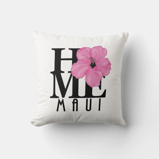 ZUHAUSE Maui Pink Kissen (Vorderseite)