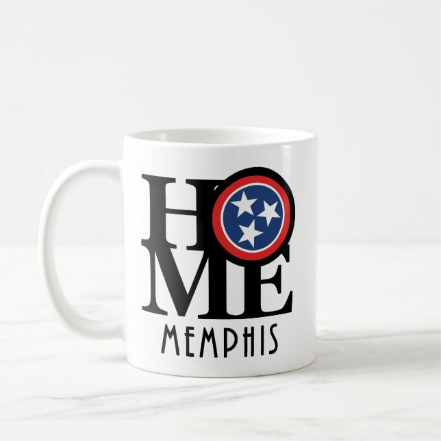 ZUHAUSE Memphis 11oz Kaffeetasse (Links)