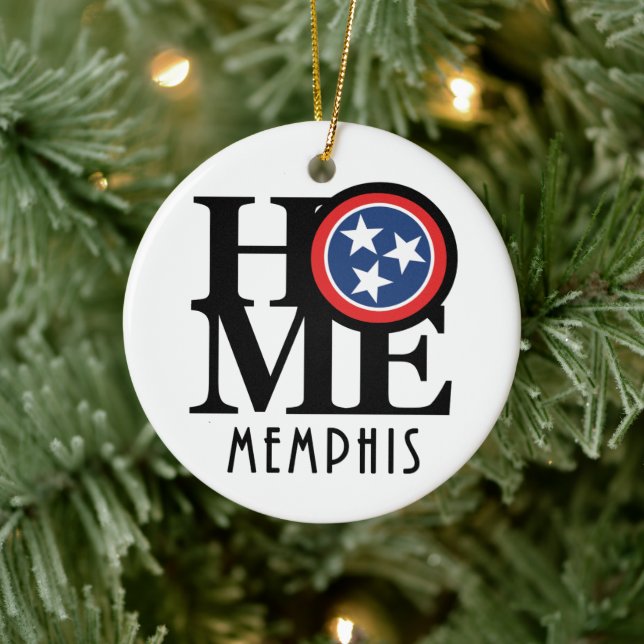 ZUHAUSE Memphis Keramik Ornament (Baum)