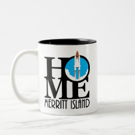 ZUHAUSE MErritt Island 11oz Shuttle Zweifarbige Tasse