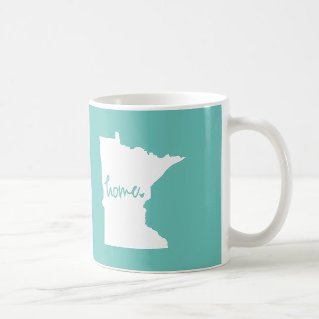 Zuhause-Minnesota-Gewohnheits-Farbe Kaffeetasse (Rechts)
