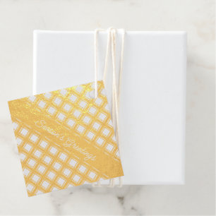 Zuhause Modern Original Scottish Tartan Geschenkanhänger