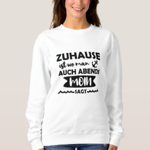 Zuhause Moin Norddeutscher Anker Nordsee Ostsee Sweatshirt