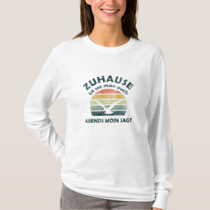Zuhause Moin Seagull Nordsee Norddeutschland T-Shirt
