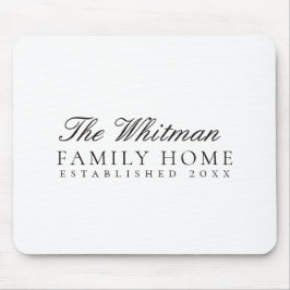 Zuhause Mousepad