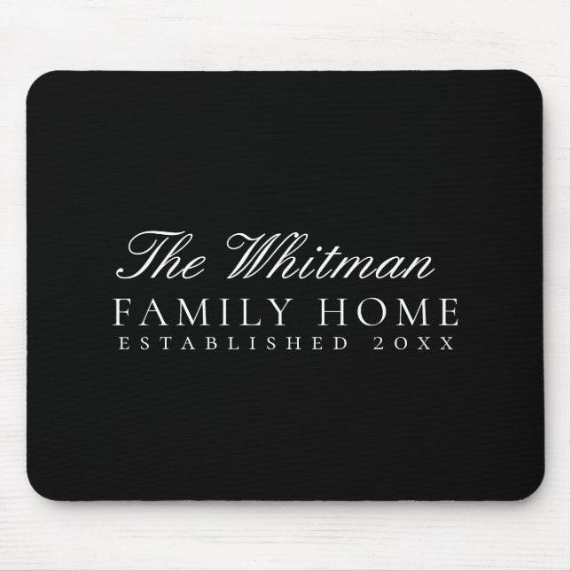 Zuhause Mousepad (Vorne)