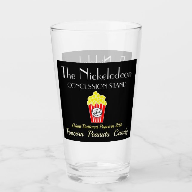 Zuhause Movie Theater Konzession Stand Brille Glas (Vorderseite)