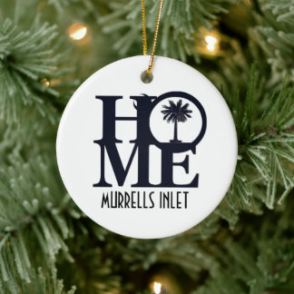 ZUHAUSE Murrells Inlet  Keramik Ornament