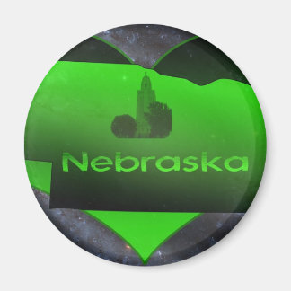 Zuhause Nebraska Magnet