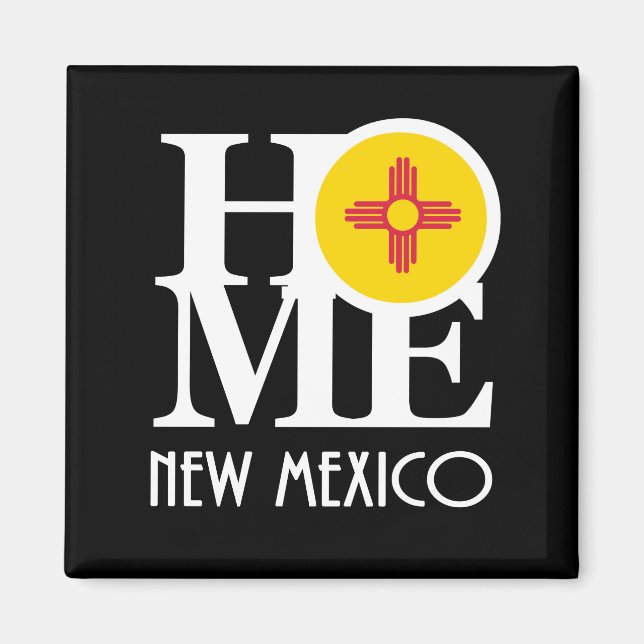 ZUHAUSE New Mexico Magnet (Vorne)