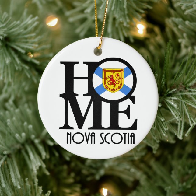 ZUHAUSE Nova Scotia Keramik Ornament (Baum)