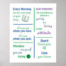 Zuhause oder Klassenzimmer für motivierend Zitate