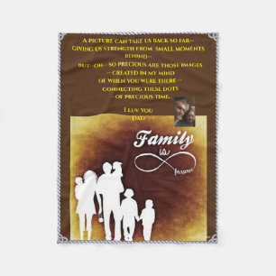 Zuhause- oder Rollstuhllader Fleece-Blanket Fleecedecke