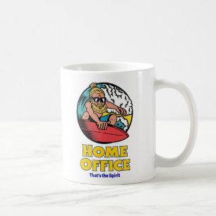 Zuhause Office - Das ist der Geist Kaffeetasse