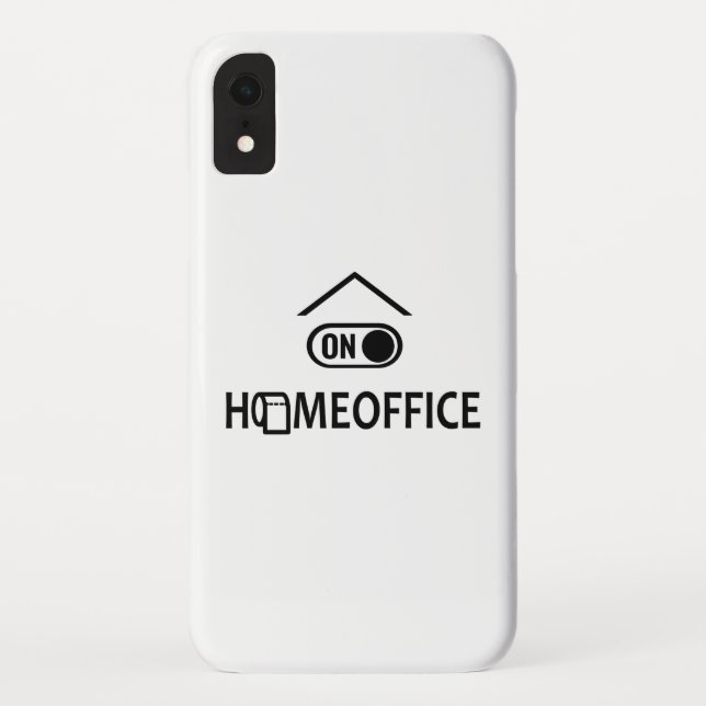 Zuhause Office on - Homeoffice on Case-Mate iPhone Hülle (Rückseite)