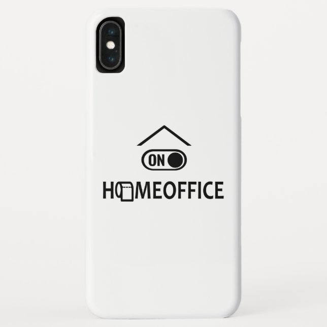 Zuhause Office on - Homeoffice on Case-Mate iPhone Hülle (Rückseite)