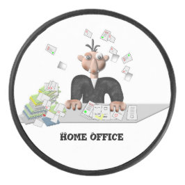 Zuhause Office , Personalisiert Eishockey Puck