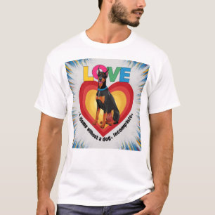 Zuhause ohne Hund unvollständig T-Shirt