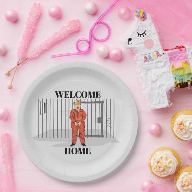 Zuhause Paper Plate Pappteller (Party)