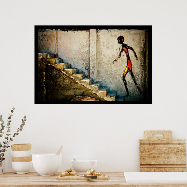Zuhause Poster (Küche)
