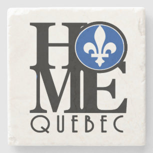 ZUHAUSE Quebec Steinuntersetzer