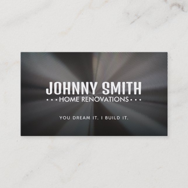 Zuhause Renovation Business Card Visitenkarte (Vorderseite)