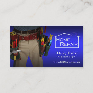 Zuhause-Reparatur-Heimwerker Visitenkarte