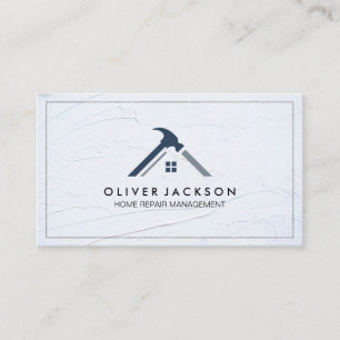 Zuhause-Reparatur   Realtor   Real Anwesen Agent Visitenkarte