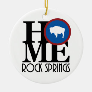 ZUHAUSE Rock Springs Keramik Ornament