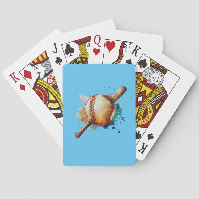 Zuhause Run Hues Spielkarten (Rückseite)