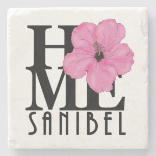 ZUHAUSE Sanibel Pink Steinuntersetzer