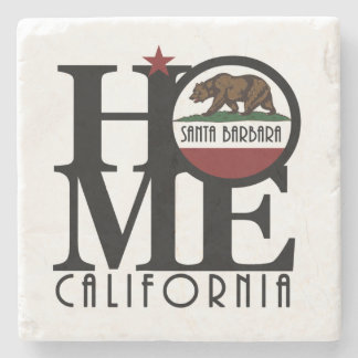 ZUHAUSE Santa Barbara California Steinuntersetzer