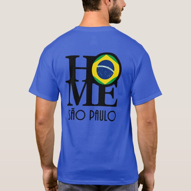 ZUHAUSE São Paulo (Rückseite) T-Shirt (Rückseite)