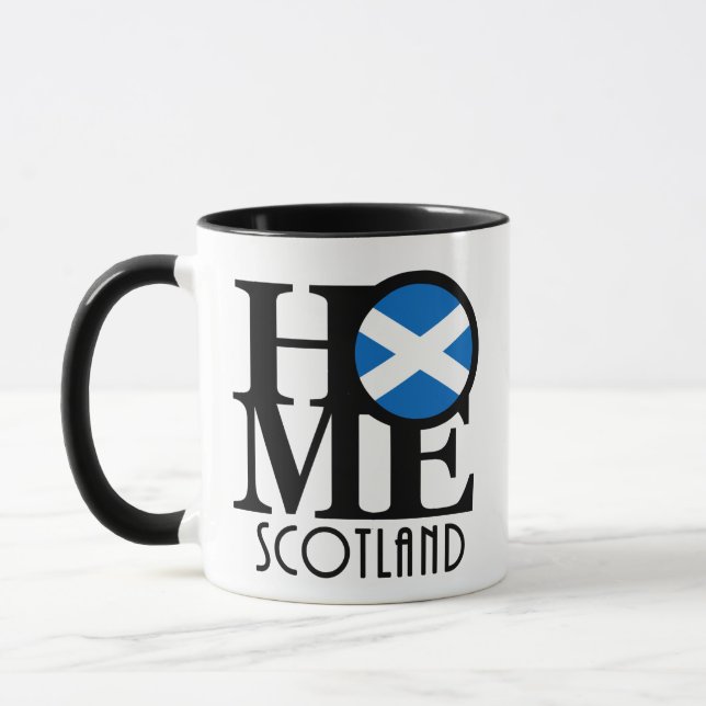 ZUHAUSE Scotland 11oz Tasse (Links)