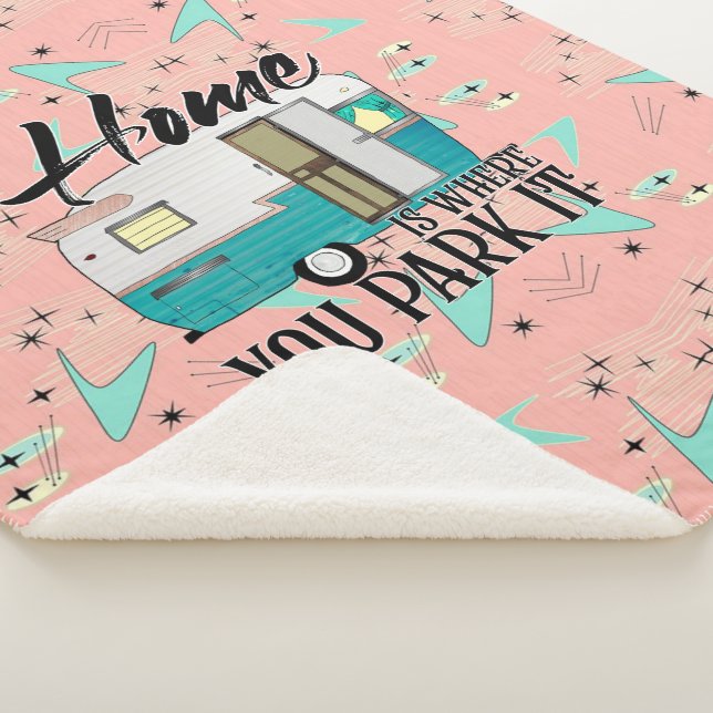 Zuhause Sherpa Blanket Sherpadecke (3/4)